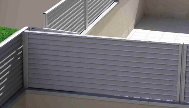 Vallas de chapa galvanizada y lacada al horno para cerramientos exteriores