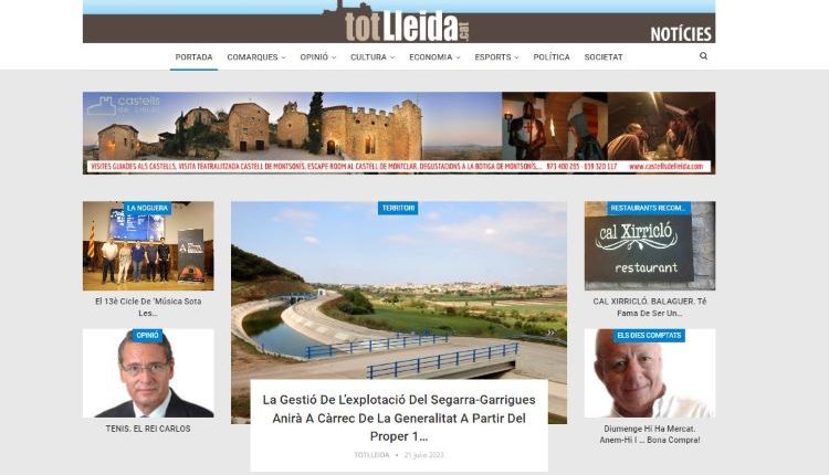 El “més clicat” ahir 21 de juliol a totlleida.cat NOTÍCIES.