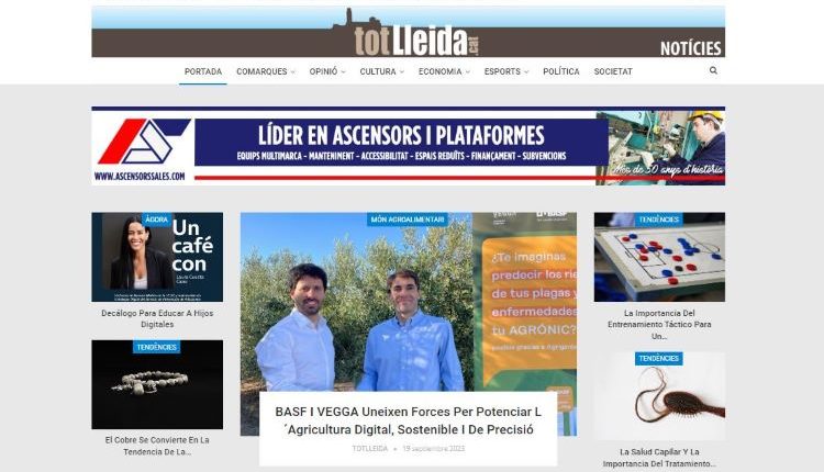 El “més clicat” ahir 19 de setembre a totlleida.cat NOTÍCIES