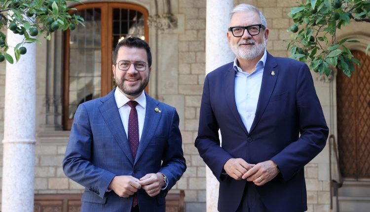 Larrosa trasllada a Aragonès que Lleida necessita un "tracte diferencial"