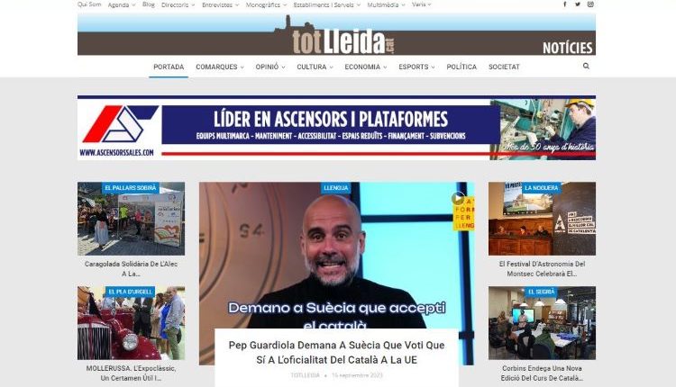 El “més clicat” ahir 16 de setembre a totlleida.cat NOTÍCIES.