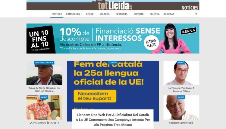 El “més clicat” ahir 2 de setembre a totlleida.cat NOTÍCIES.