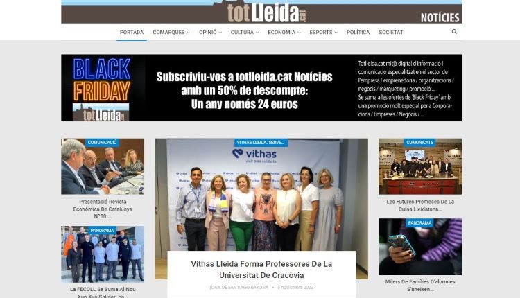 El “més clicat” ahir 8 de novembre a totlleida.cat NOTÍCIES