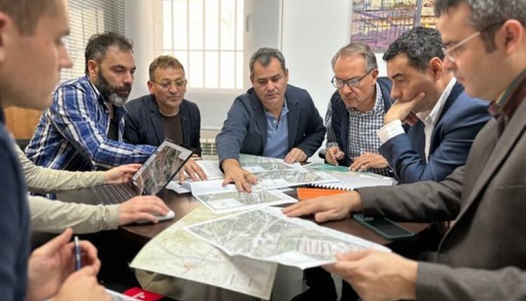 Visita al municipi de Sant Guim de Freixenet per a la implantació de la fibra òptica