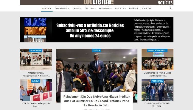 El “més clicat” ahir 9 de novembre a totlleida.cat NOTÍCIES