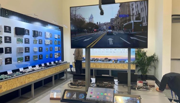 Stand inteligente Black Sesame en el CES 2025